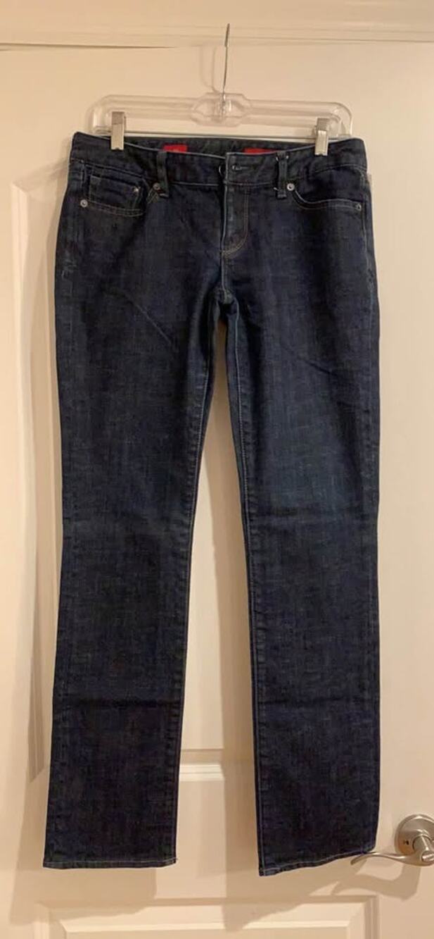 Express Boot Cut Dark Blue Jeans size 6R